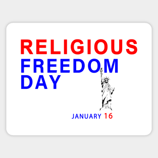 Religious Freedom day Sticker